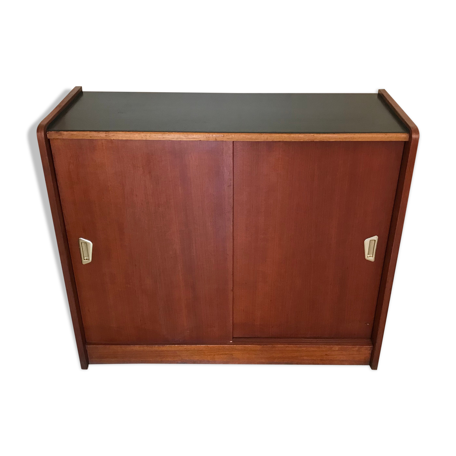 Meuble de rangement  vintage portes coulissantes