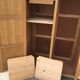 Armoire parisienne bois brut