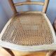 Lot de 4 chaises bistrot dépareillées