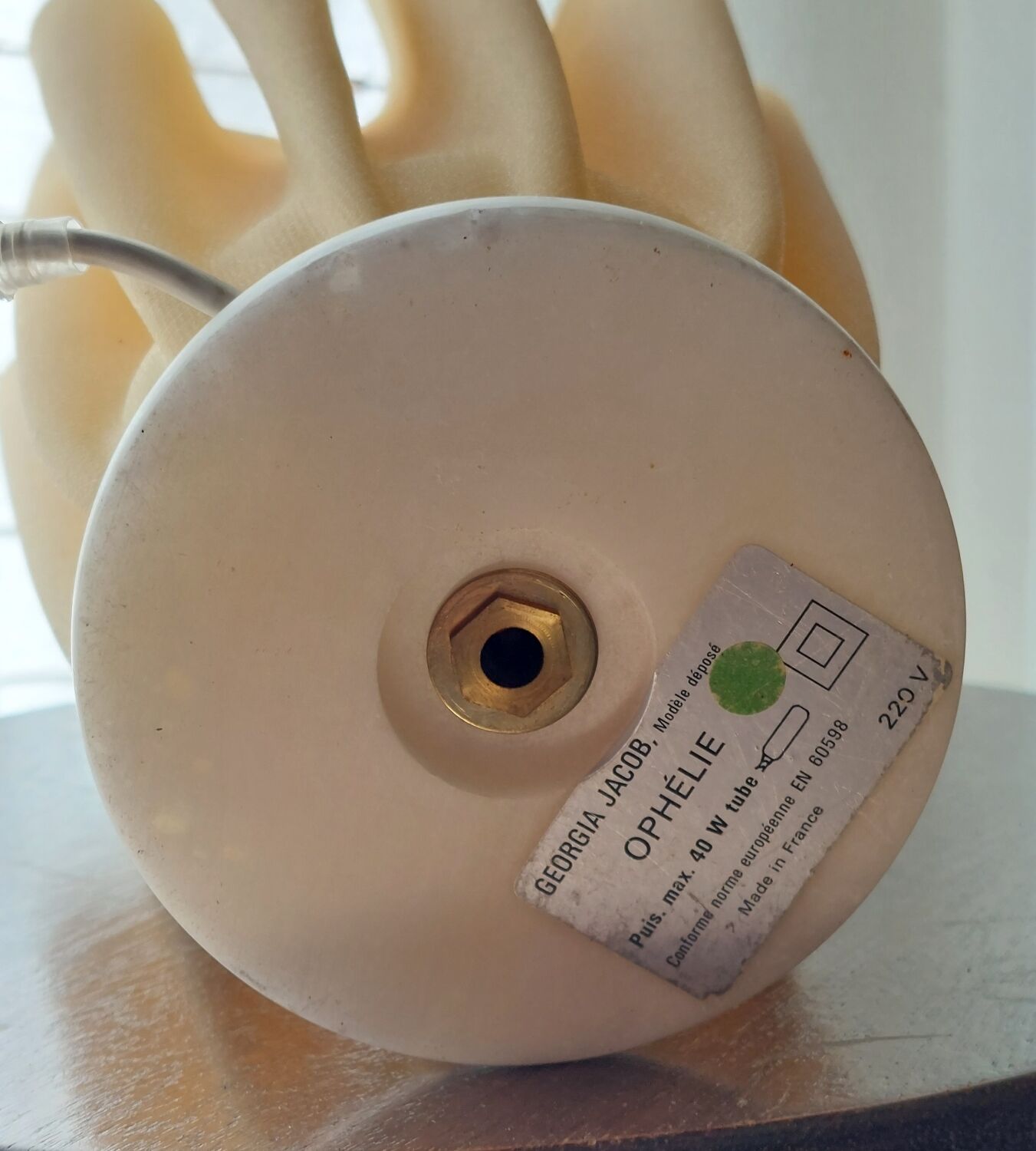 Ophelia lamp by Georgia Jacob