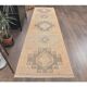 Turkish Oushak wool kilim rug 96x365