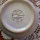 Vintage porcelain sugar bowl English garden
