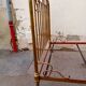Brass bed