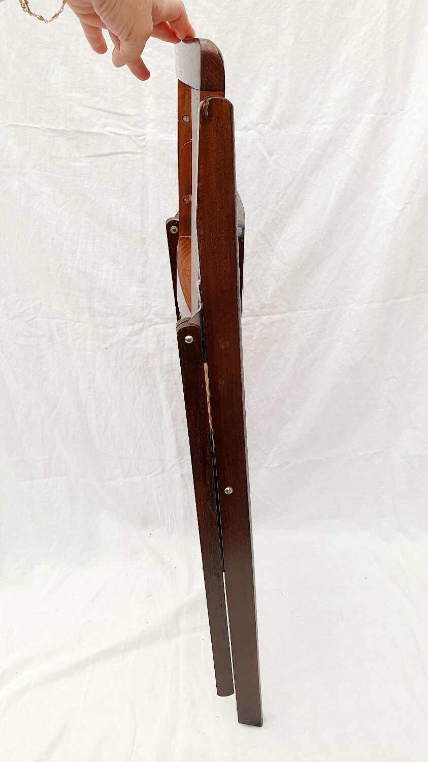 Chaise pliante cannée