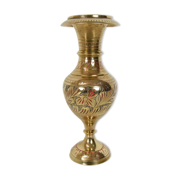 Mid-century Brass Vase,1960's.
