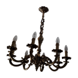 Bronze chandelier 8 branches