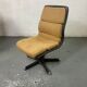 Vintage Office Chair in Leatherette and Fabric