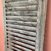 Old shutter blinds