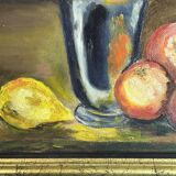 Modern School, 20th Century - Oil on canvas - Still life with fruit - 1999