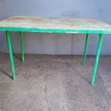 Table metal garden perforated sheet ep 1950