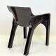 "Gaudì" Armchair Chocolate – Magistretti for Artemide, Italy, 1970