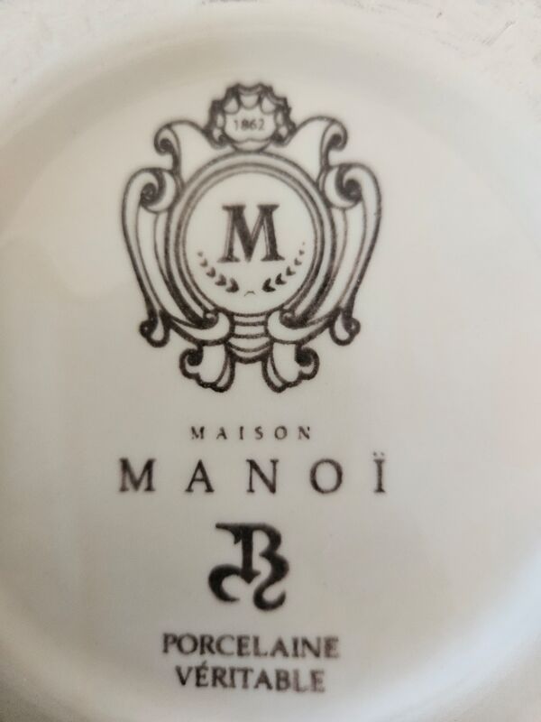 Pichet crémier en porcelaine de Limoges ''Lotus'' – Maison Manoï