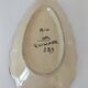 Vintage HB Quimper shell butter dish