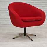 1960s, scandinavian design by Karl Eric Klote, swivel lounge chair
