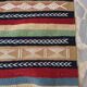 Wool hand-made carpet Kilim multicolor 97x144cm
