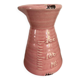 Measuring glass vase