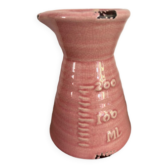 Measuring glass vase