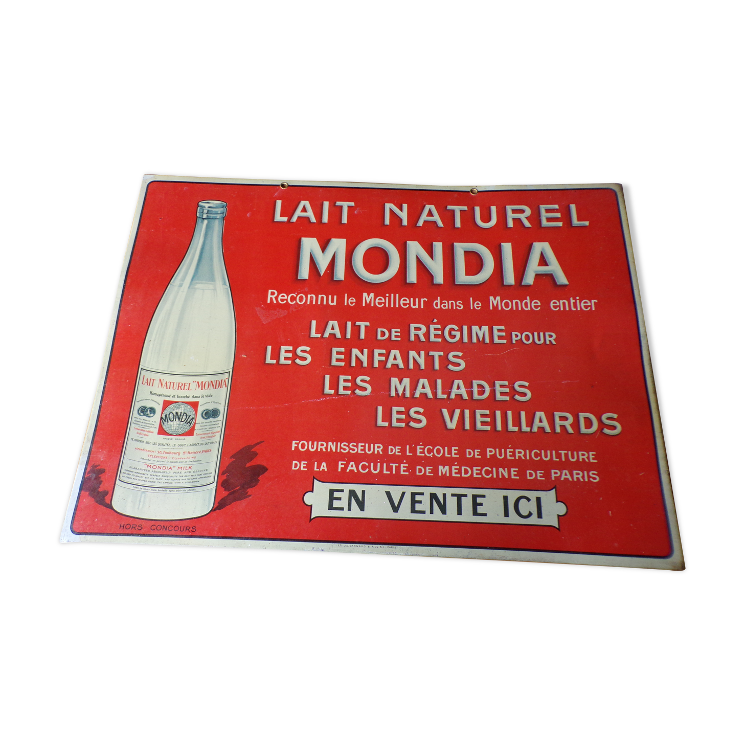 Tole natural milk mondia 49cm x36cm