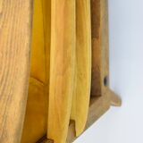 Yellow vintage armchair, Germany, 1960s, mustard velvet