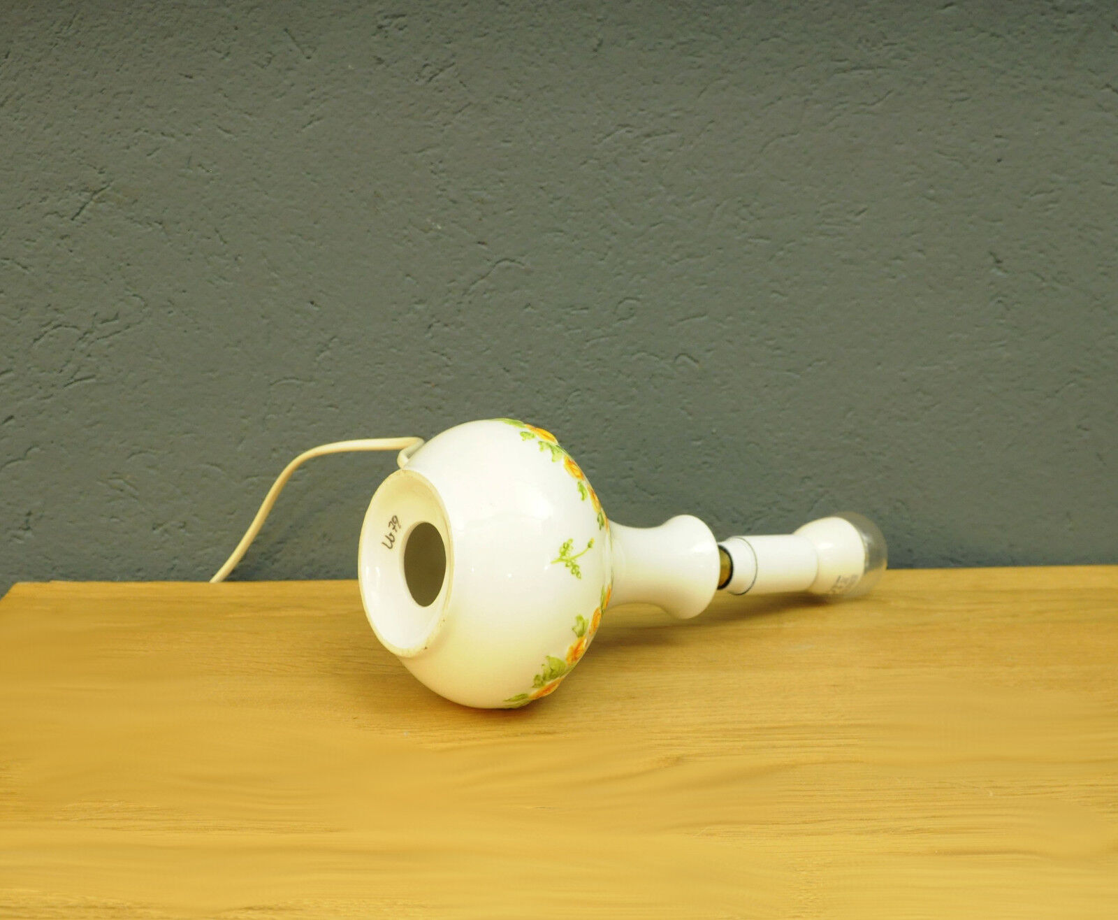 Danish porcelain lamp