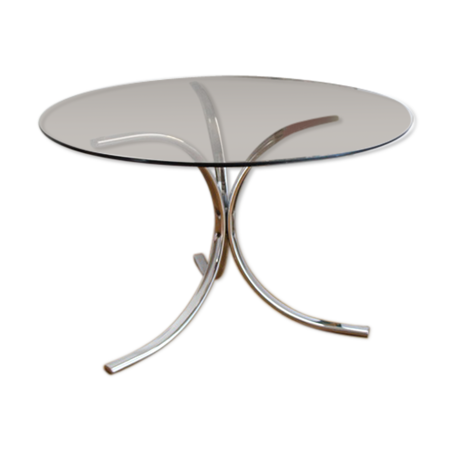 Smoked glass coffee table