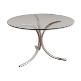 Smoked glass coffee table
