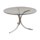 Smoked glass coffee table