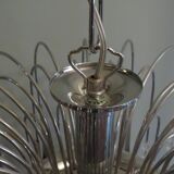 Lustre cascade en verre de Murano italien 1960