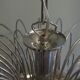 Italian Murano glass waterfall chandelier 1960