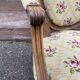 Pair of louis xvi style living room armchairs