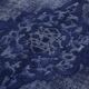 Overdyed Wool Vintage Handmade Carved Rug 174 cm x 297 cm