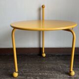 1980s Memphis Tjord Bjöklund Scandinavian Folding Side Coffee Table