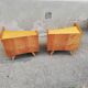 Paire de chevets vintage pieds compas