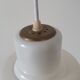 Opaline ceiling lamp 50/60s