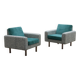 Fauteuils Artifort modèle 410 par Theo Ruth, 1950, Pays-Bas
