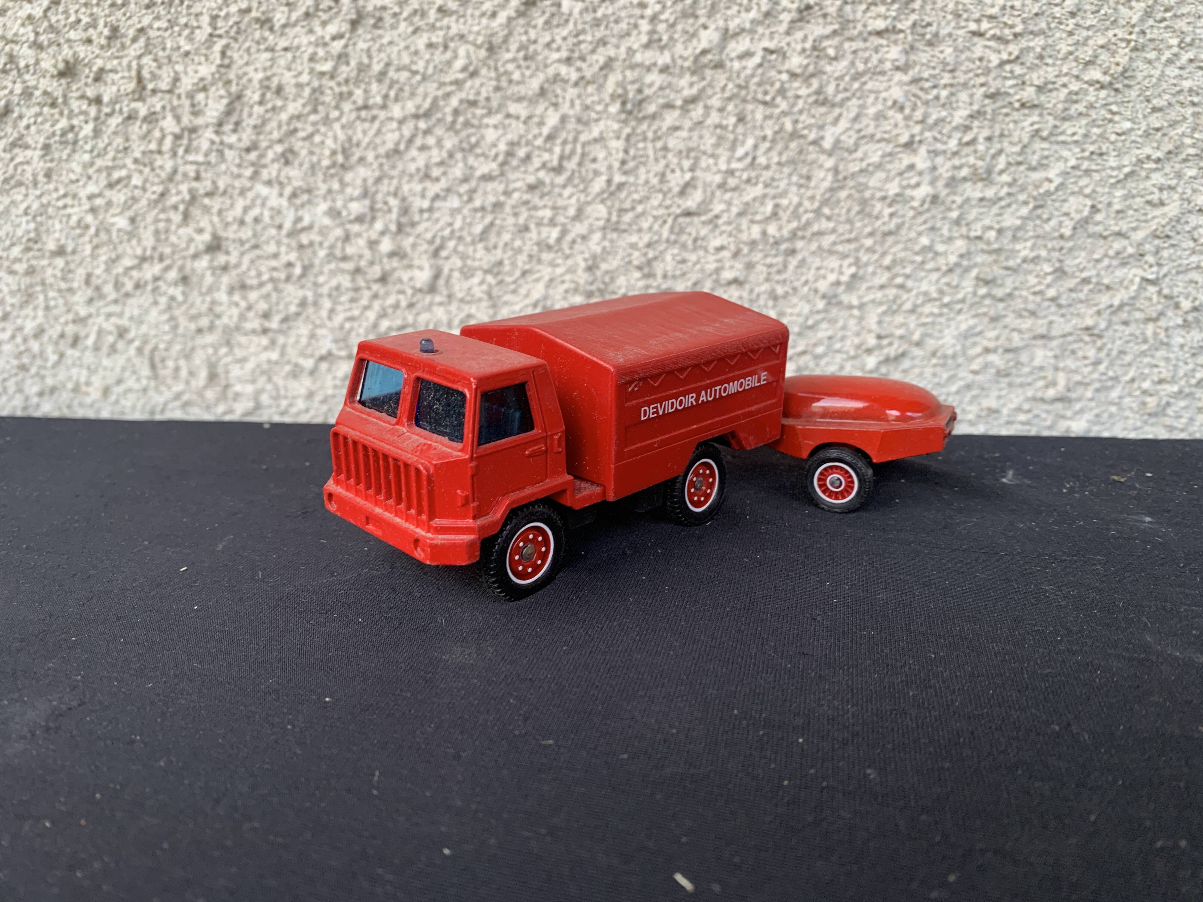 Camion Berliet Camiva 4x4 F-F Pompiers solido