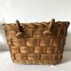 Panier tressé vintage