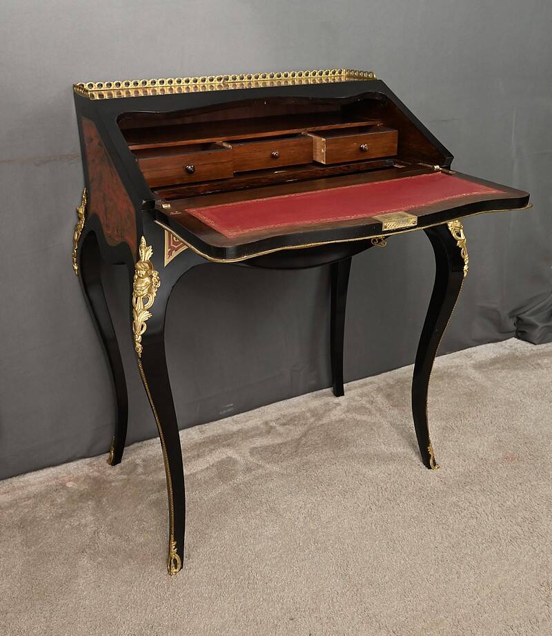 Lady's desk in Boulle marquetry, Napoleon III – Mid-19th century