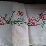 Old embroidered sheet