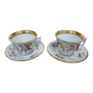 Duo tasses et sous-tasses