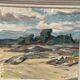 Original Swedish Oil on Canvas – “Mountains Landscape” by Georg Andersson – Signed – Vintage & Framed – 58 × 50 cm