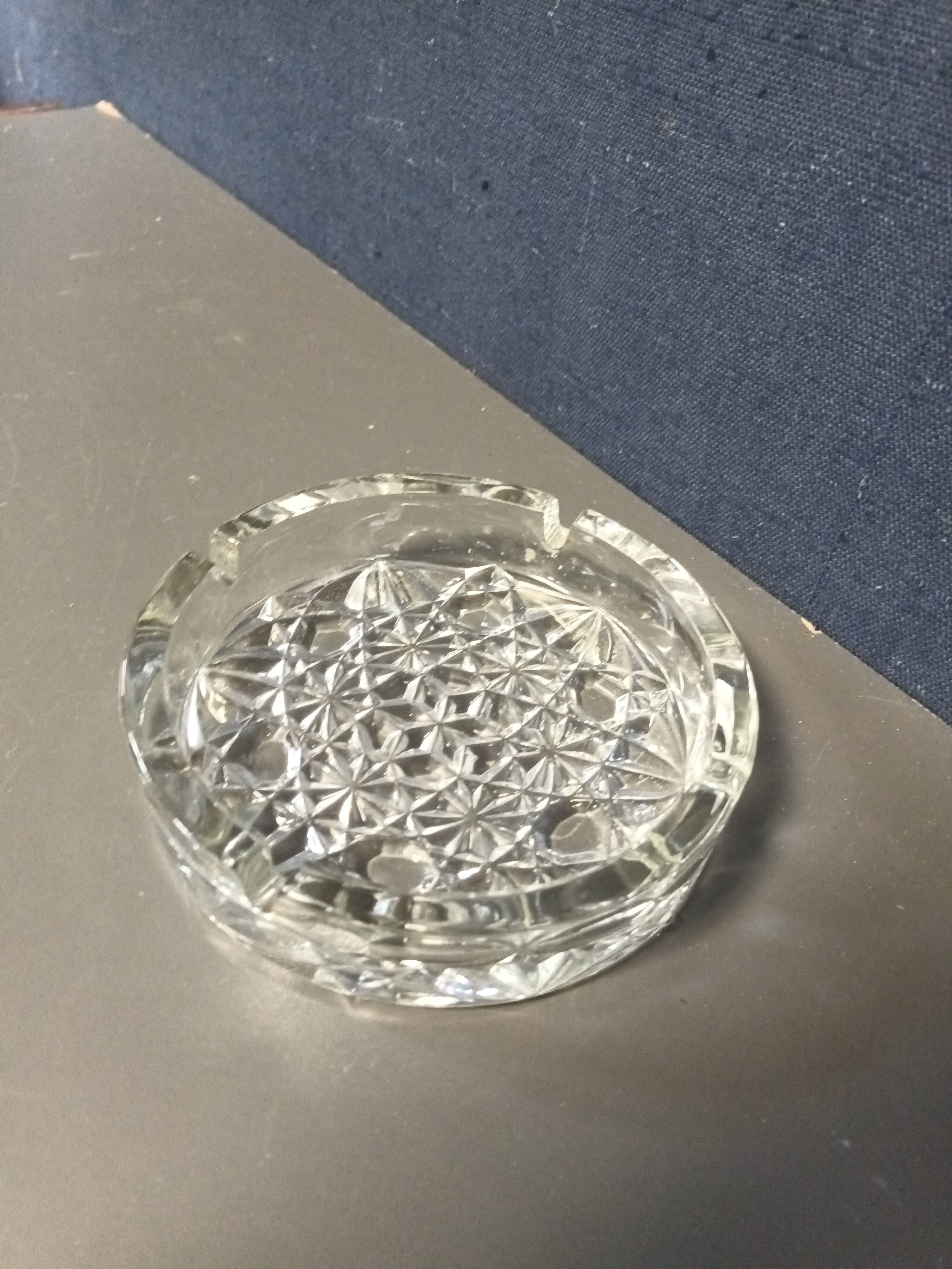 Crystal ashtray