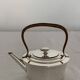 Bouilloire à alcool en argent anglais Edward & Sons, vers 1900-1920