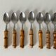 Small bamboo spoons