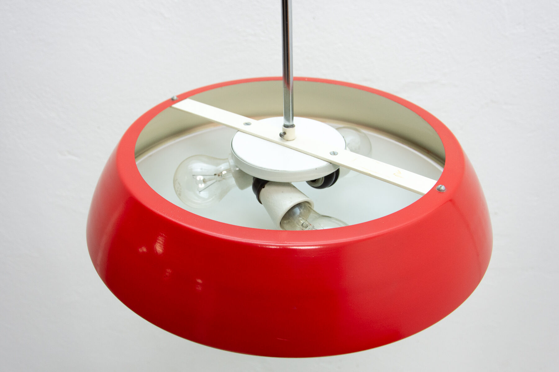 mid century space-age pendant lamp by josef hurka, czechoslovakia, 1960´s