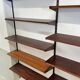 Rosewood Modular Wall System By Kai Kristiansen For Feldballes