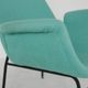 Fauteuil lounge moderne du milieu du siècle