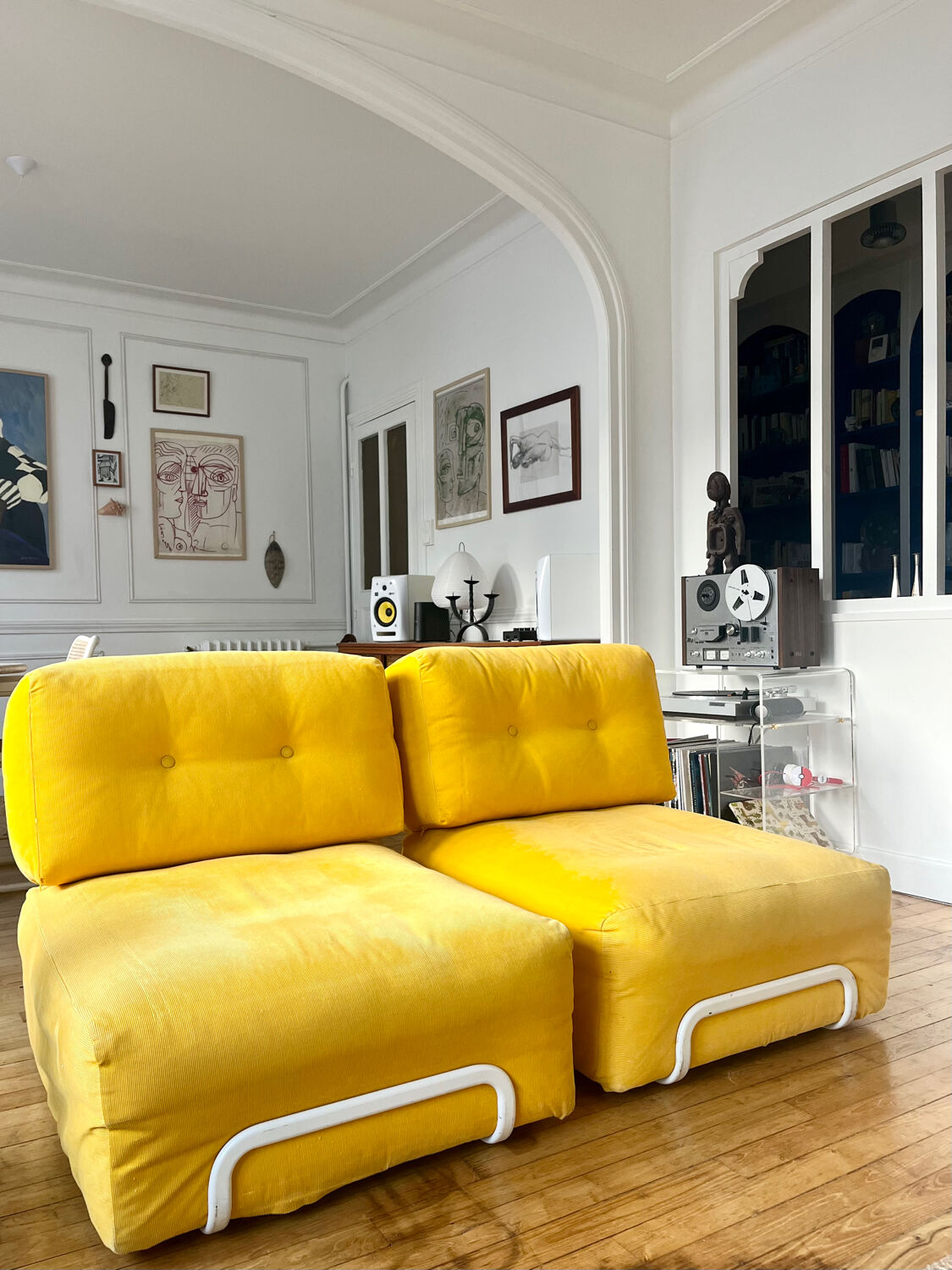 Pair of Rorberg armchairs limited edition