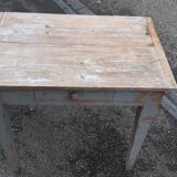 Desk in patinated wood, early 20th century