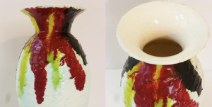 Vase céramique française des années 60 vintage